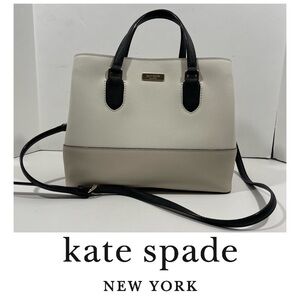 Kate Spade Evangelie Laurel Way Satchel in Pebbled Leather